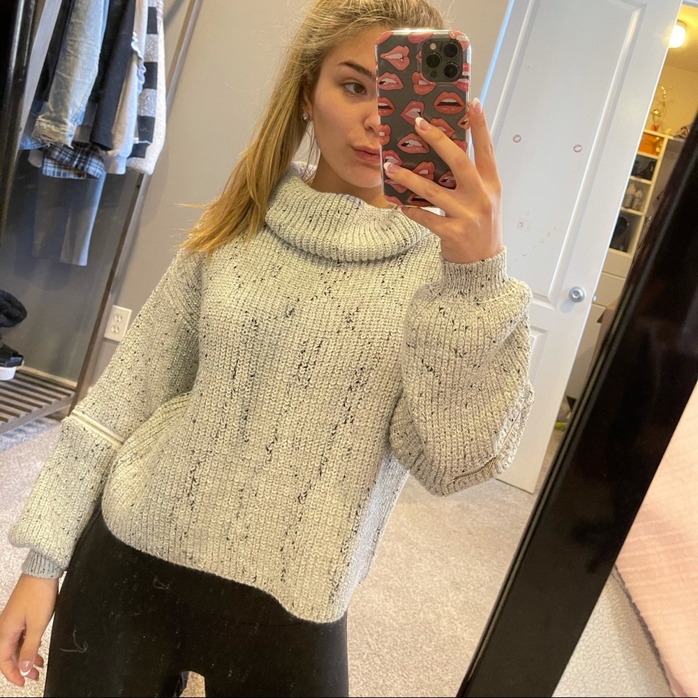 Chunky knit sweater